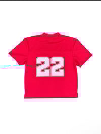 Image 2 of Varsity Red Mesh Jersey 