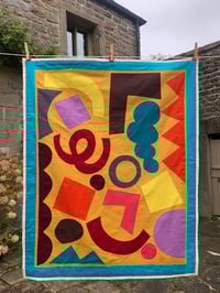 Image 1 of Ochre abstract 