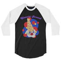 Image 3 of "Clownin' Around" by Zoya Marie 3/4 sleeve raglan shirt