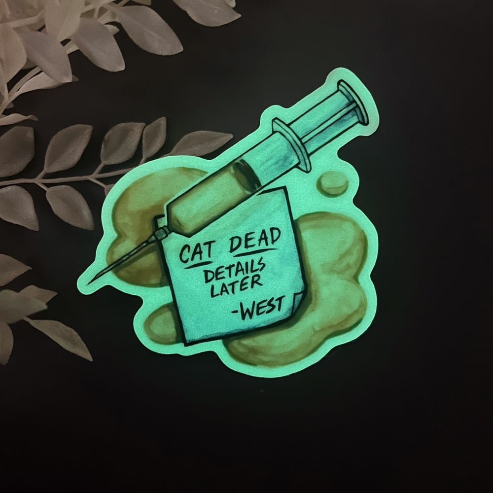 Re-Animator Glow-in-the-Dark Sticker