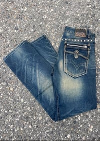 Image 1 of Lolita by Concert Club Japanese Denim Skinny Jeans - Size 31