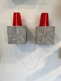 Image 1 of Dori Latman / “Solo Cup Phone (Find a friend, Hold them tight)