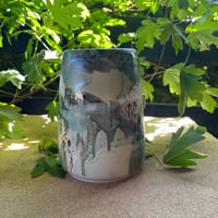Image 1 of Vase Mellem Mixed Greens2