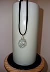 Sterling Silver Wrapped Sea Glass Necklace