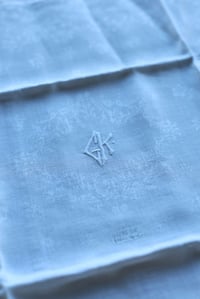 Image 5 of 1 französische Serviette mit Monogram G K