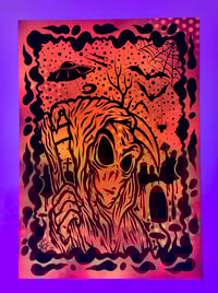 Image 2 of 👽 ALIEN REAPER SCREEN PRINT 👽