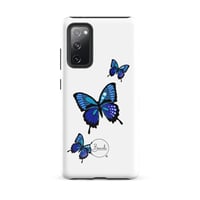 Image 5 of Tough case for Samsung® "Blue Butterfly"