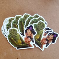 Image 2 of STICKER:  Creature from the Black Lagoon 