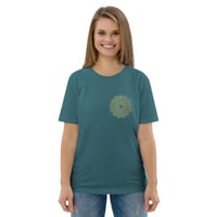 Image 2 of Blue Rosace Organic Cotton T-shirt
