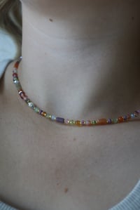 Image 5 of Citrus Amethyst necklace in gold