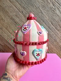 Image 1 of ☆ clown cake jar ☆ 