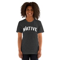 Image 2 of LA NATIVE Heathered Unisex t-shirt