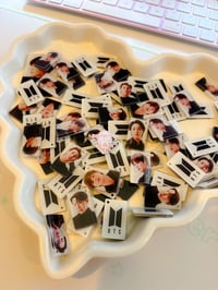 Black and white BTS acrylic 2cm