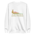 Slow Progress Unisex Crewneck Sweatshirt