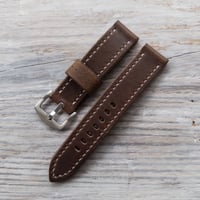Image 3 of 22mm Horween Derby Strap - Nut