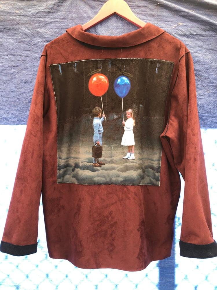 Image of Maroon Balloon Kids Snap Button-up