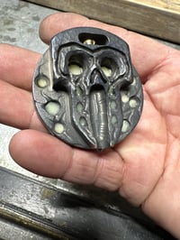 Image 2 of Skull Spinning Coin Fanged 