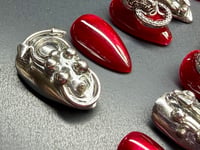 Image 7 of Riot Press-On Nails Size Medium 