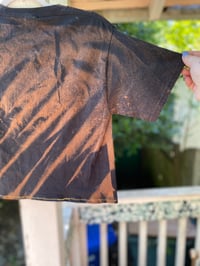 Image 5 of SMALL Bleach Dye Party At Your Own Pace Crop Top I25