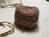 Image 12 of alpaca, silk and cashmere lace weight, mini skeins 10g/80m