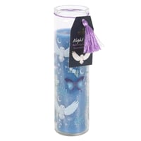 Image 2 of Night Owl Lavender Glass Tube Candle