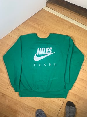 Niles Vintage Green Crewneck-Wm’s L/XL