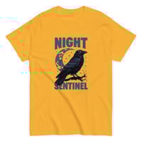 Image 9 of Unisex classic tee, Night Sentinel Raven & Moon Tee