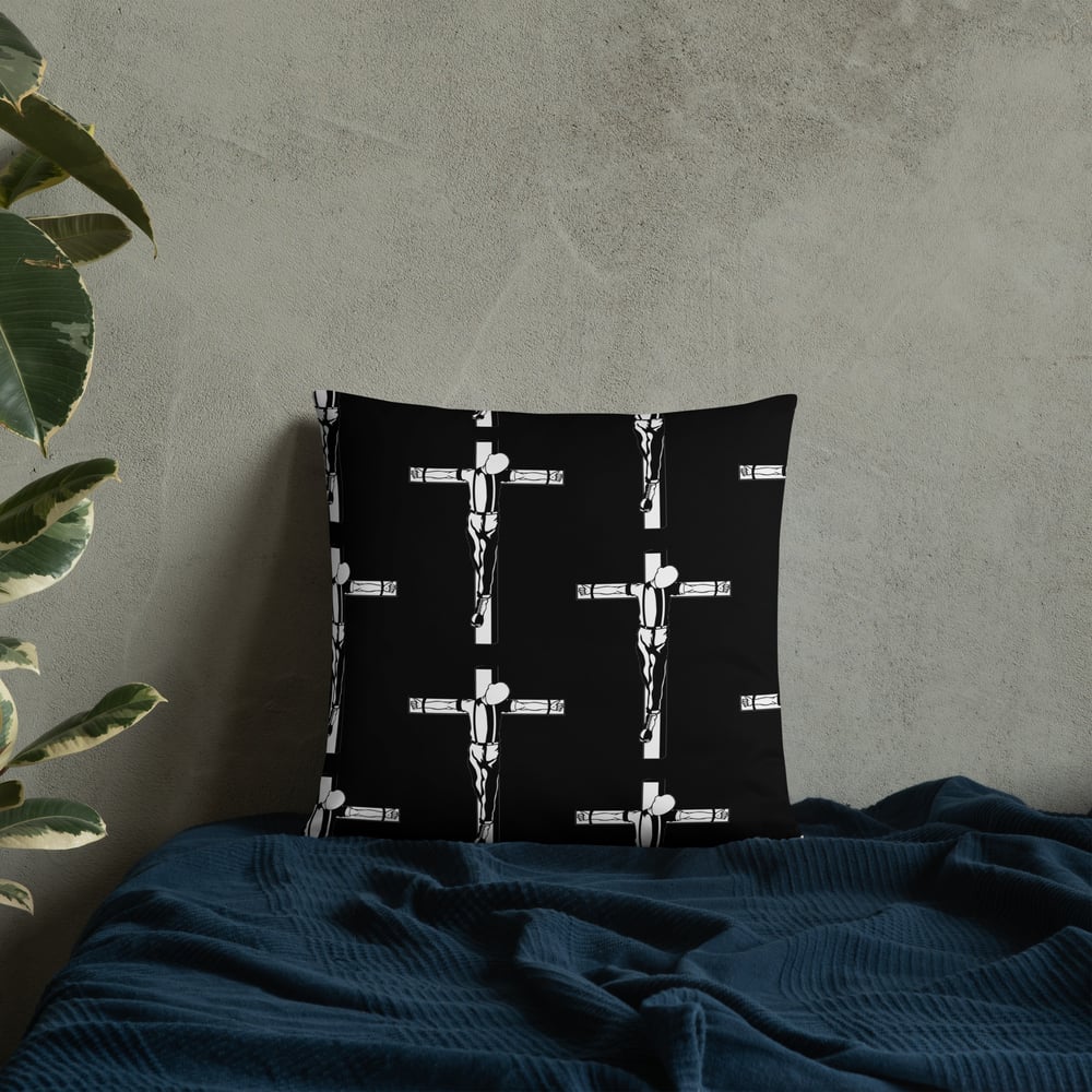 CRUCIFIED Basic Pillow 18X18 inches