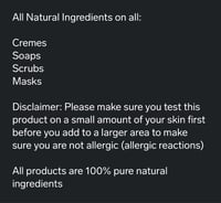 Image 2 of Skin Care Information- Please Read