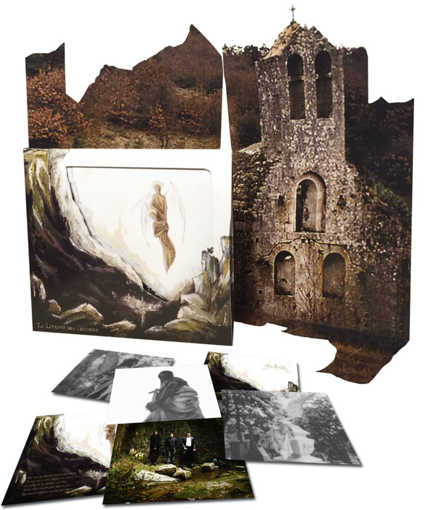 Image of La Litanie des Cendres - CD on Die-cut premium triple-gatefold digipak