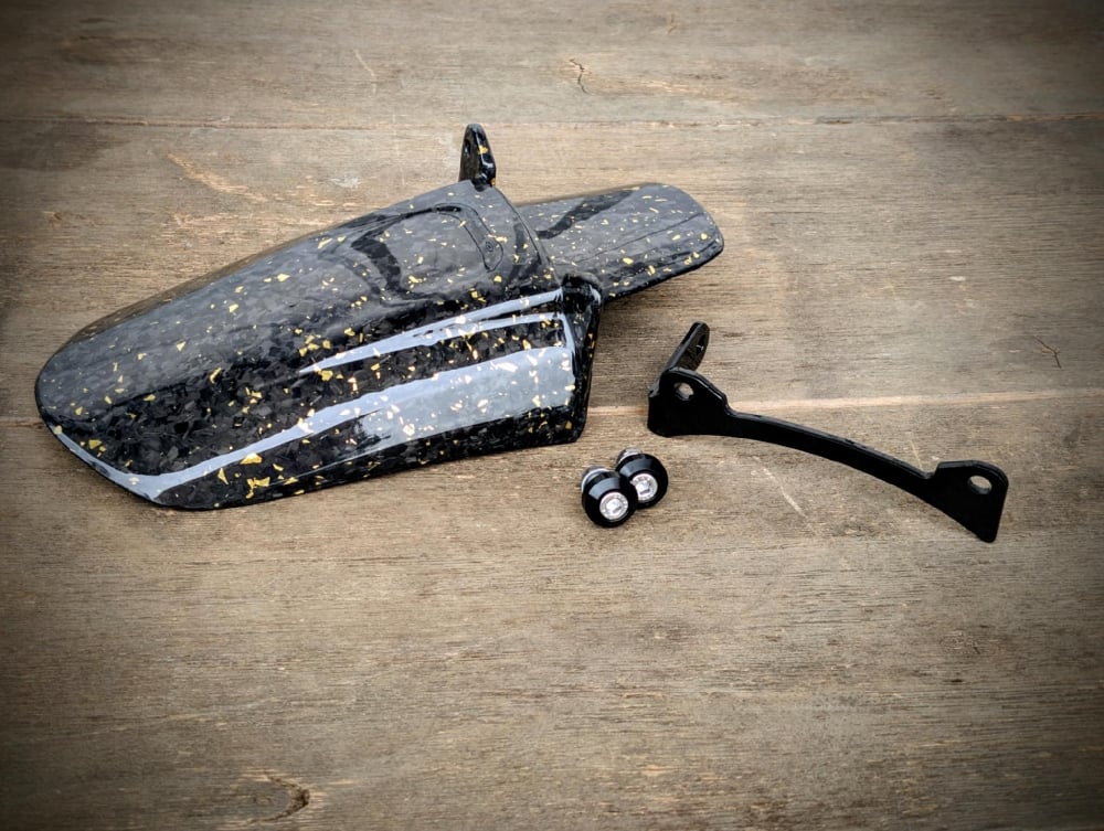 NAVi 110 Premium Forged Carbon Rear Fender Kit