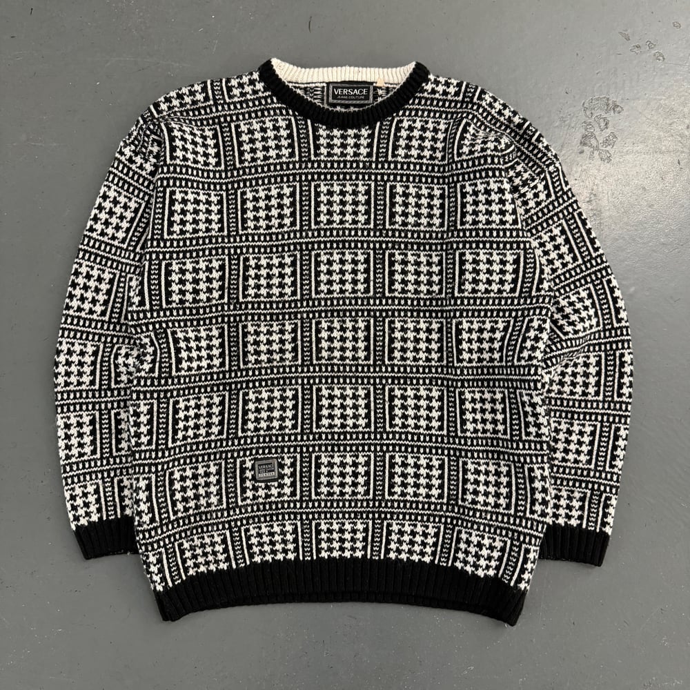 Image of 1990's Versace knit, Size medium