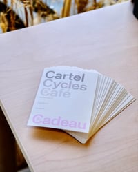 Carte Cadeau Cartel Cycles & Café