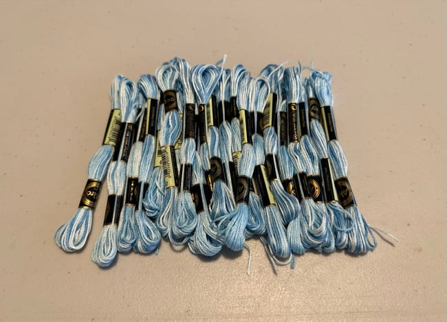 Variegated threads lot 2…