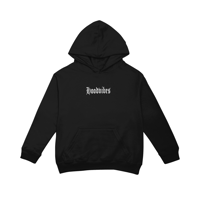 Adult Unisex old English Hoodie - Black