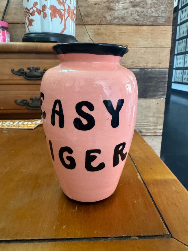 Easy Tiger Vase