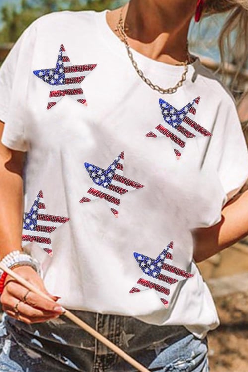 Image of USA STAR T-SHIRT 