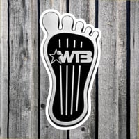 Barefoot WTB Pedal Magnet 6"