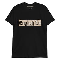 Image 1 of English Lit (Dark) • Short-Sleeve T