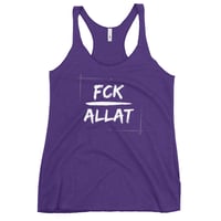 Image 5 of FCK ALLAT Women's Racerback Tank copy