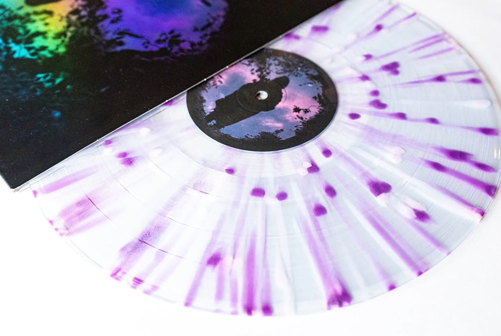 Aurora splatter vinyl new holographic repress 