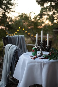 Image 3 of Kerzenständer, dreiflammig, Zinn, portugiesisch