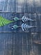 Image of Large Fern Serpentine Dangle Earrings