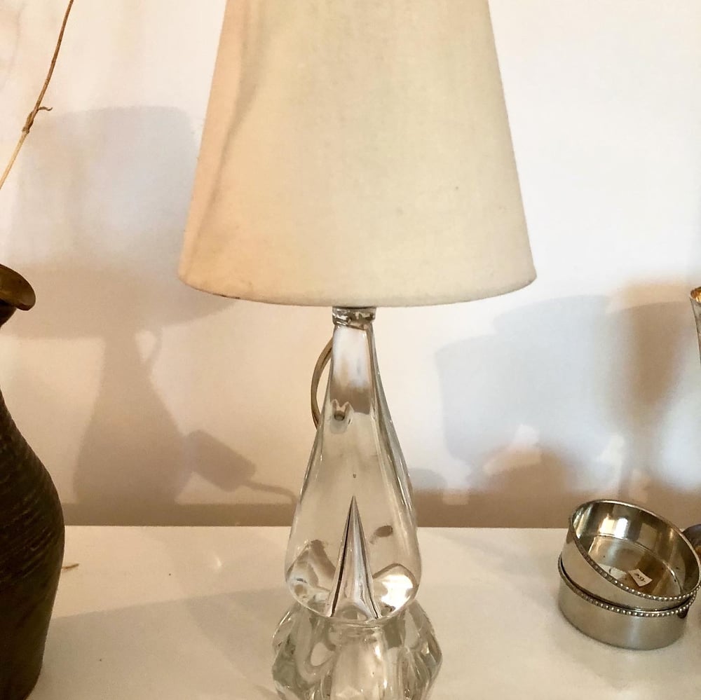Image of Petite lampe en verre 