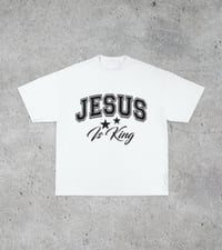 “Jesus Is King” T-Shirt Wh