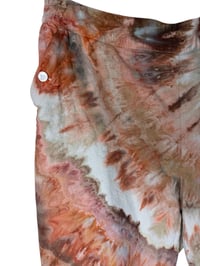 Image 5 of ♻️ UPCYCLED L Crop Pants in Sedona Agate Ice Dye