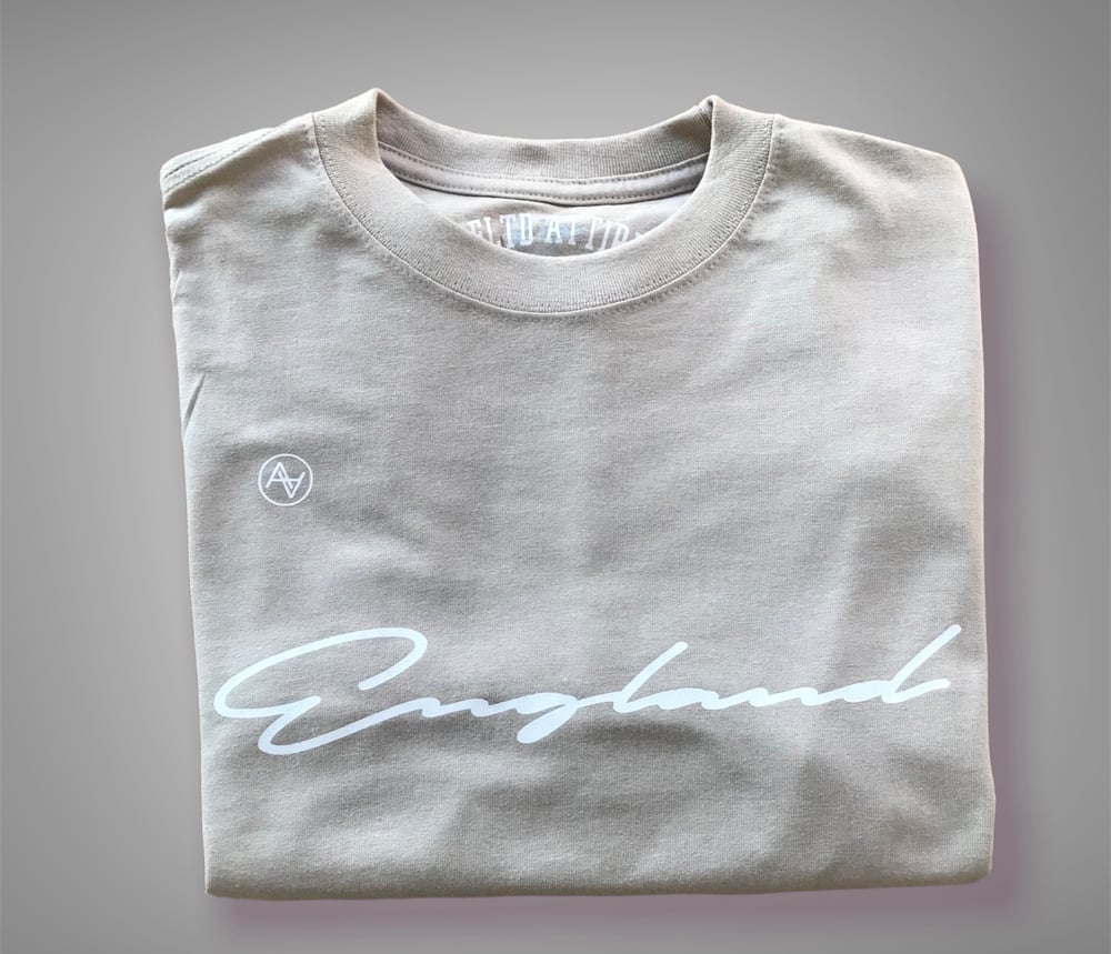 England "Sand" Signature Tee 