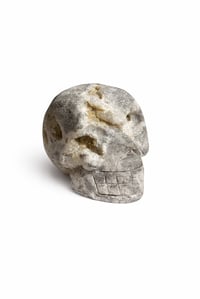 Druzy Quartz Skull