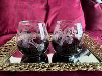 Image 1 of Rosary Stemless wine glasses (set of 2)