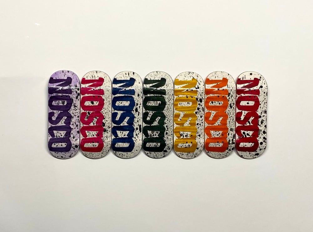Image of 34mm NS3 - “ROY-G-BIV” Embossed Series